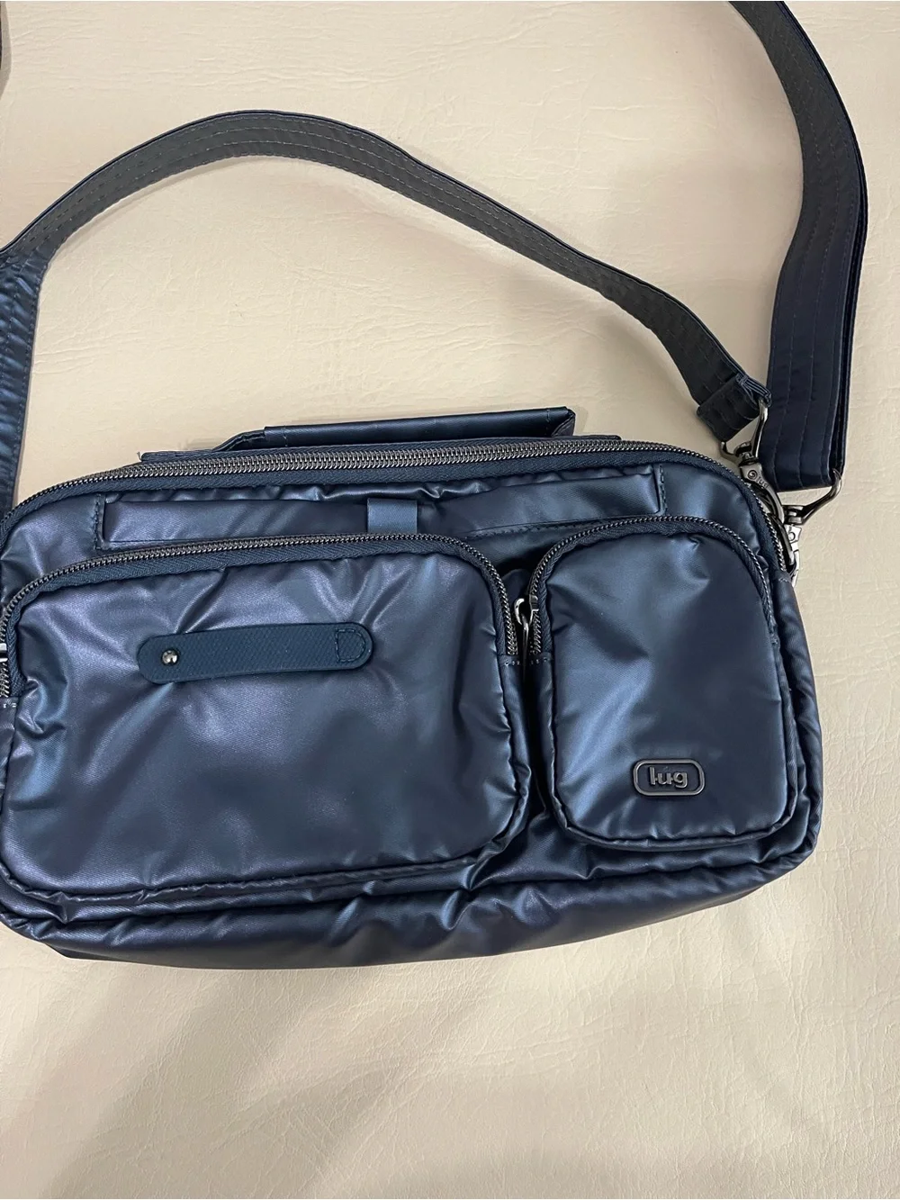 Lug Switcheroo SE Crossbody Bag - Metallic Indigo
